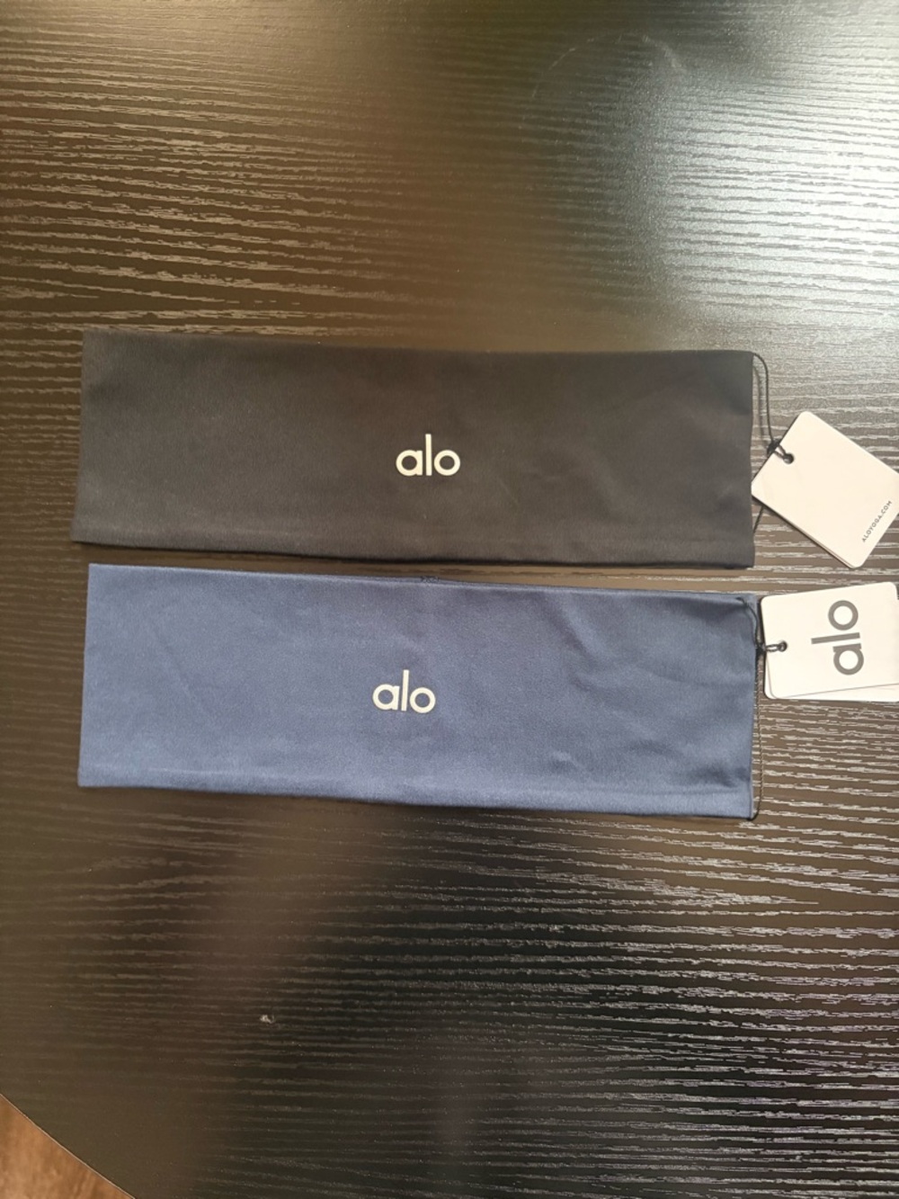 Alo headband bundle- Black & Navy